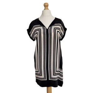 Size 10 CYNTHIA ROWLEY SILK SHIFT DRESS Spring Summer Classy Office Career Party